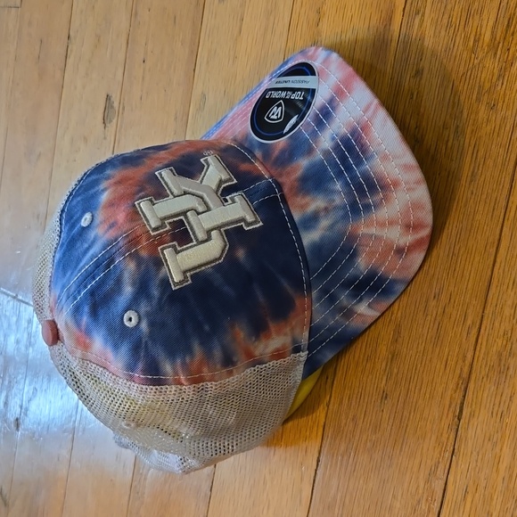 NWT University Of Kentucky Tye Dyed Cap.  Snapback Top Of The World - Picture 5 of 11